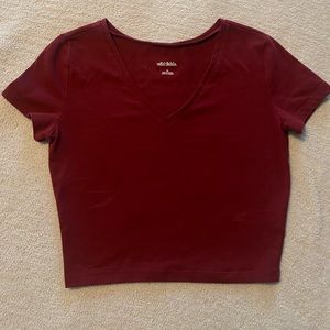 Target cropped tee